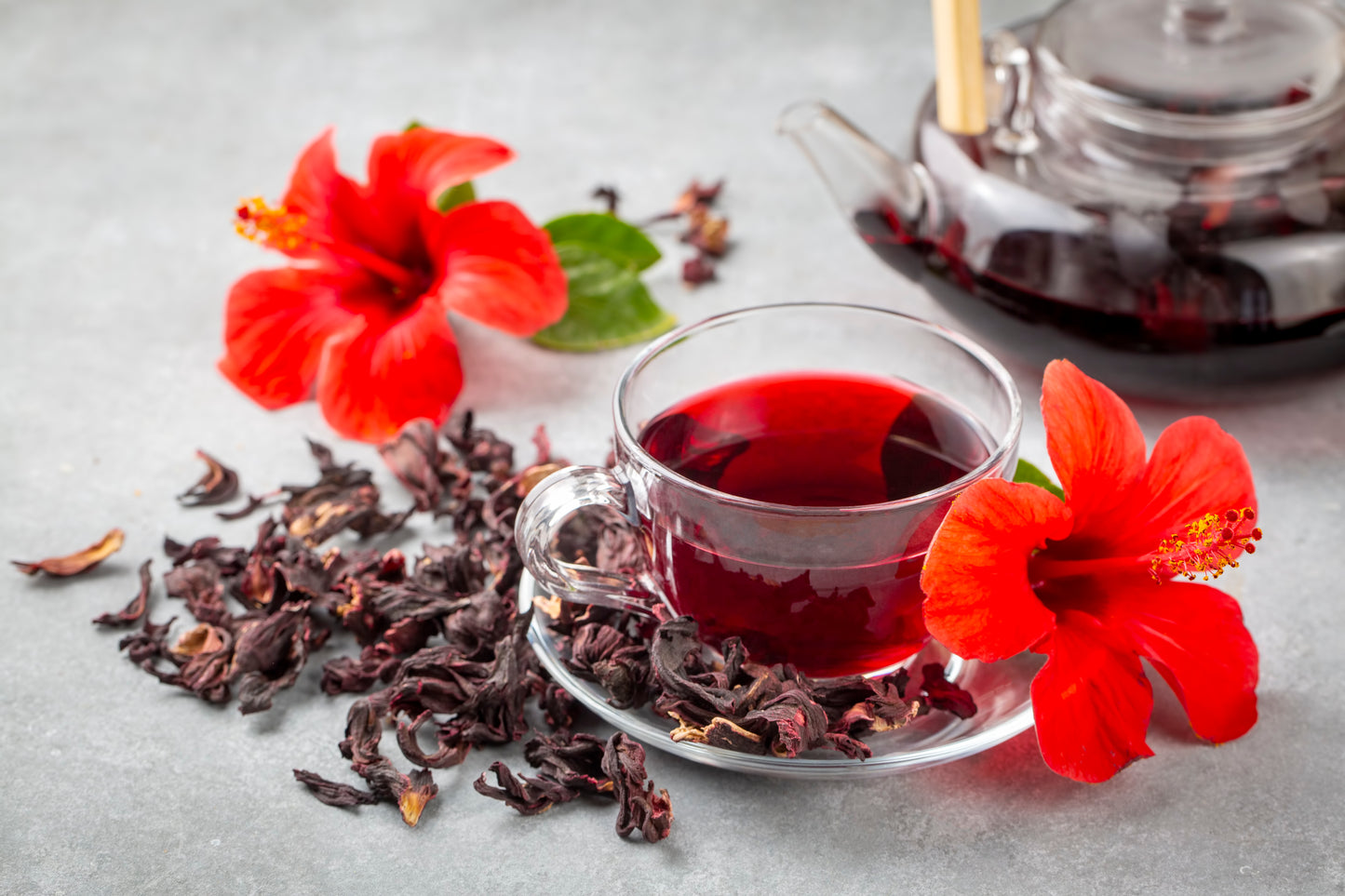 Hibiscus-Mint Herbal Tea Blend